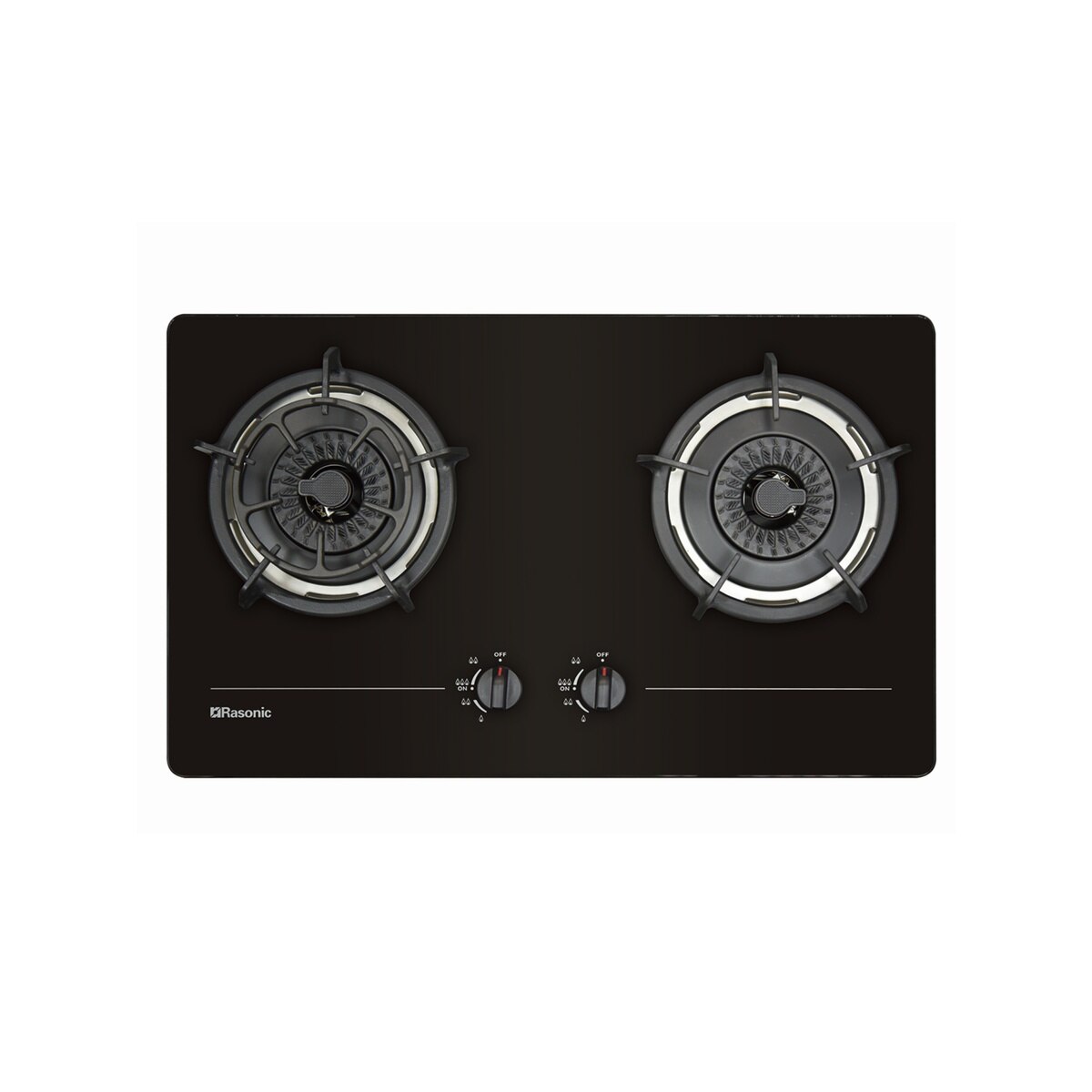 Rasonic 樂信 RG-233GB 嵌入式雙爐煮食爐 - 黑色 GB