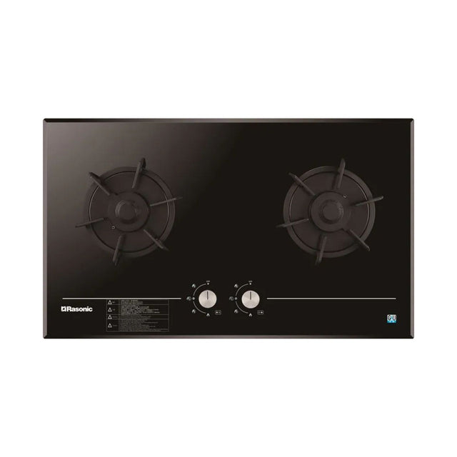 Rasonic 樂信 RG-H261GB 嵌入式雙爐頭煮食爐 - 黑色 GB