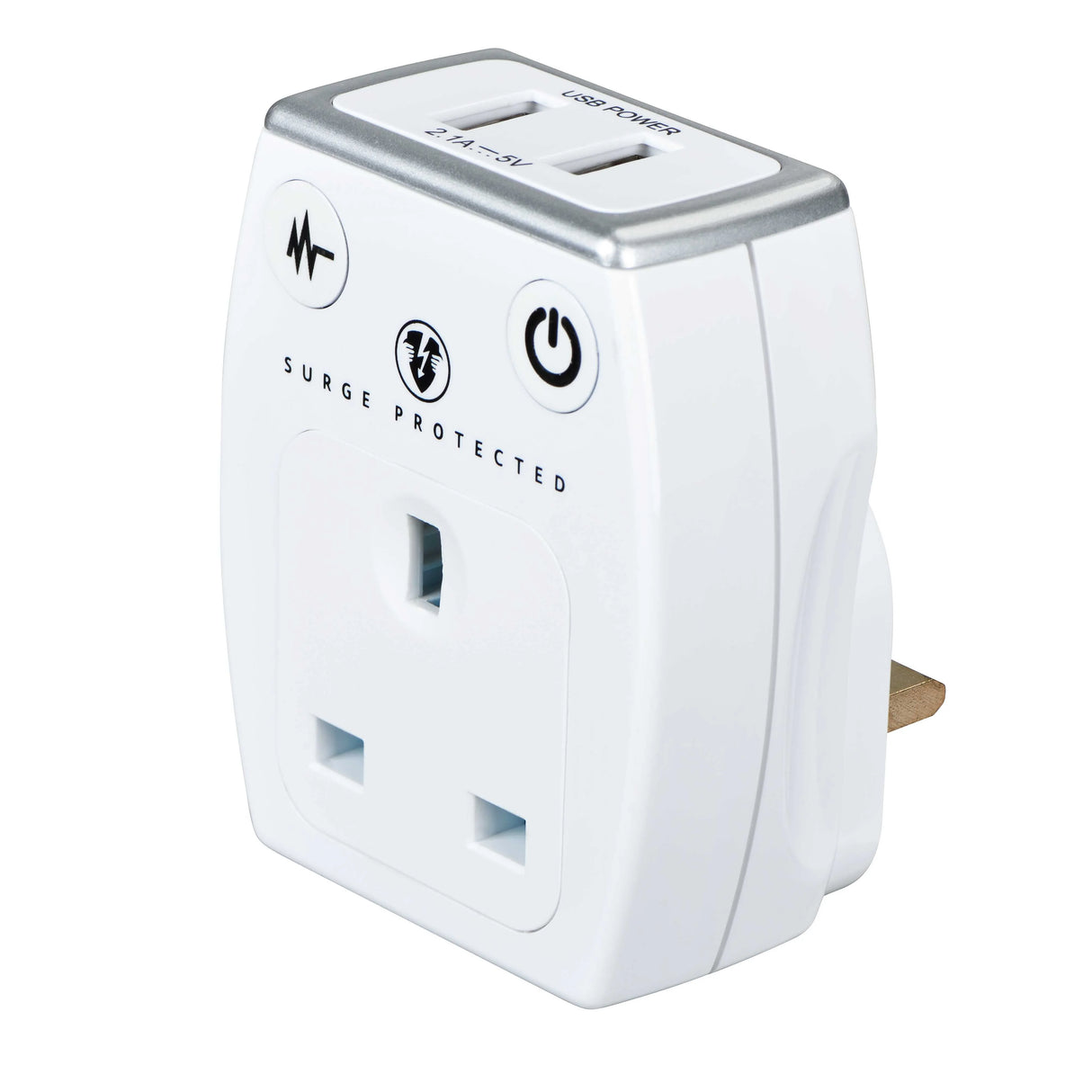 Masterplug SRGAUSBPB2 / SRGAUSBPW2 防雷插蘇 (2 x USB 2.1A + 1 x 13A)