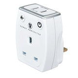 Masterplug SRGAUSBPB2 / SRGAUSBPW2 防雷插蘇 (2 x USB 2.1A + 1 x 13A)