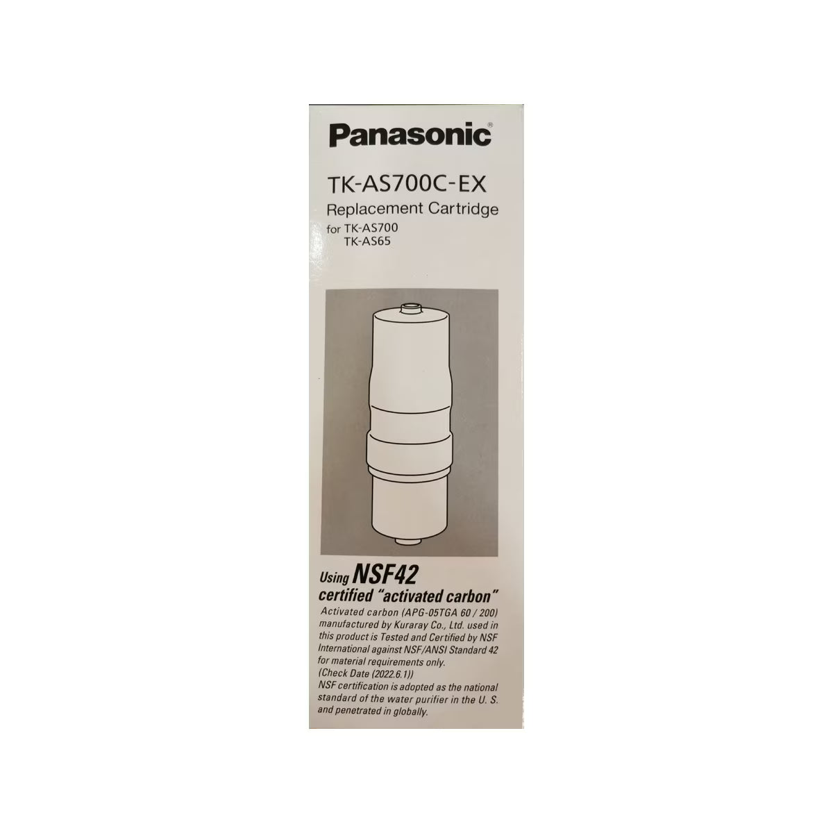 Panasonic 樂聲 TK-AS700C 電解水機濾芯