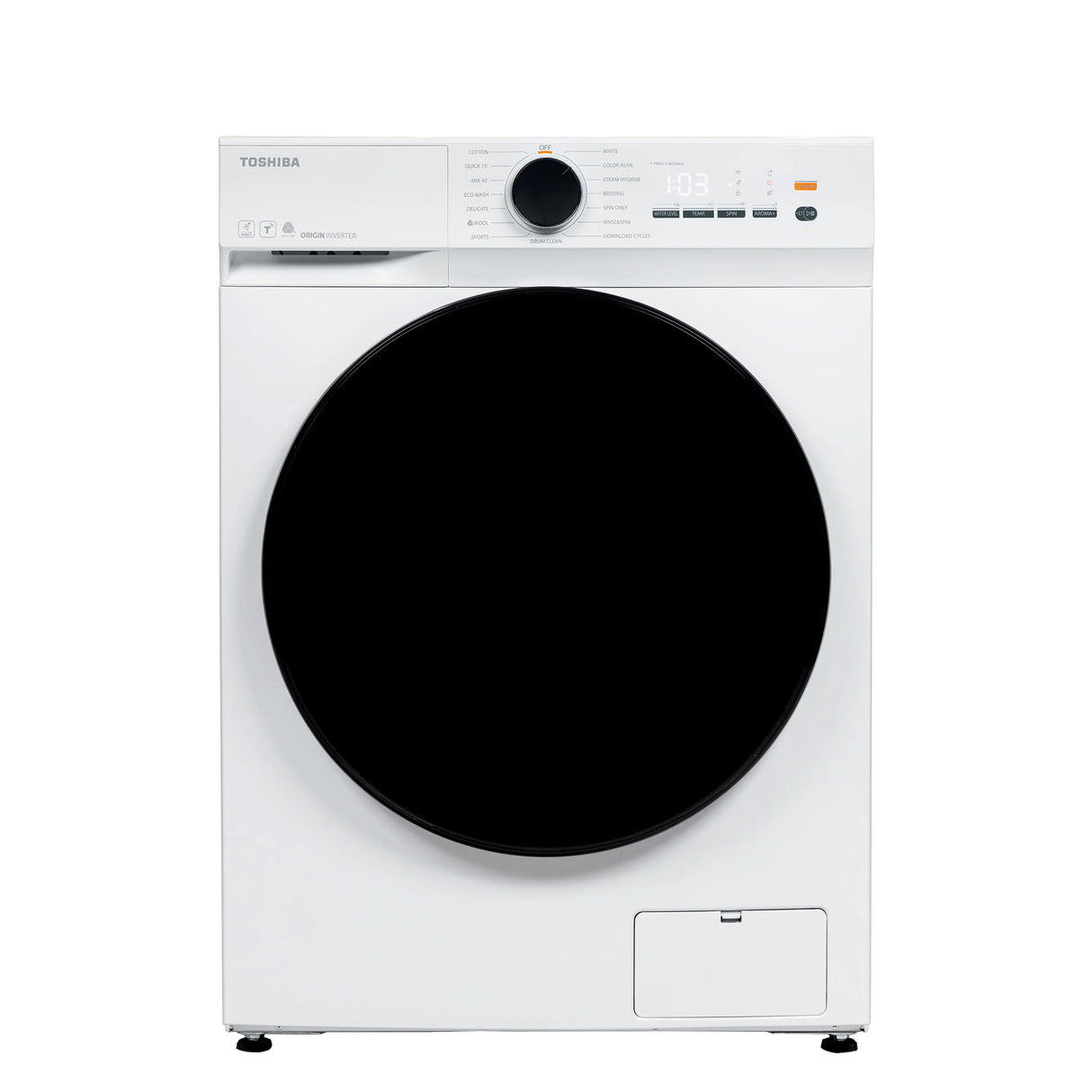 Toshiba 東芝 TW-T21BU90UWH(WW) 8公斤 470mm超薄身前置式變頻洗衣機
