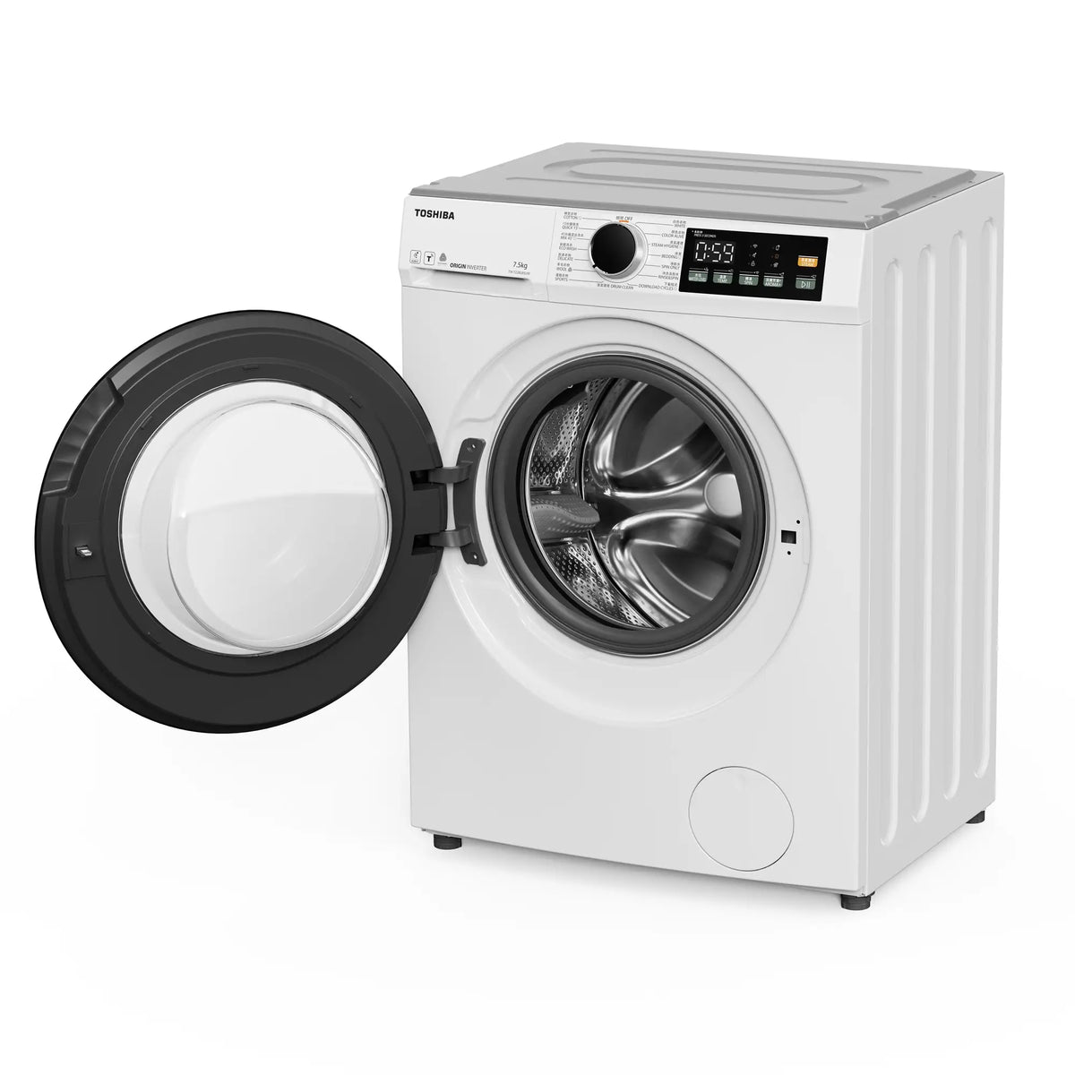 Toshiba 東芝 TW-T22BU85UWH(WK)-B 7.5公斤超薄身前置式變頻洗衣機 (飛頂)