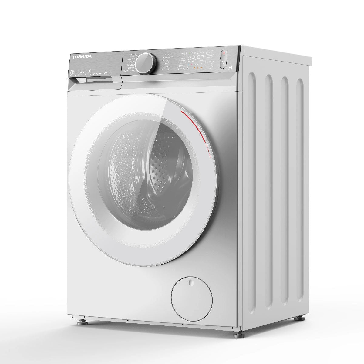 Toshiba 東芝 TWD-BN90GF4H(WS) 8公斤洗衣/5公斤乾衣 1400轉 470MM超薄身前置式變頻洗衣乾衣機