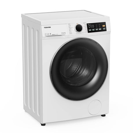 Toshiba 東芝 TWD-T22BU95UWH(WK) 8.5公斤洗衣/6公斤乾衣 1400轉 470MM超薄身前置式變頻洗衣乾衣機