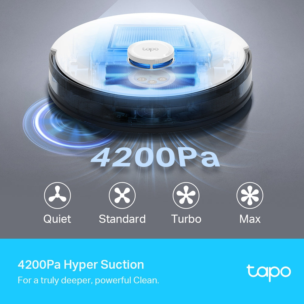 TP-Link Tapo RV30 Plus LiDAR自動集塵掃地機器人(掃拖二合一)