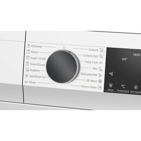 Siemens 西門子 WG54A2A2HK 10公斤1400轉 iQ500 前置式洗衣機 - 控制面板