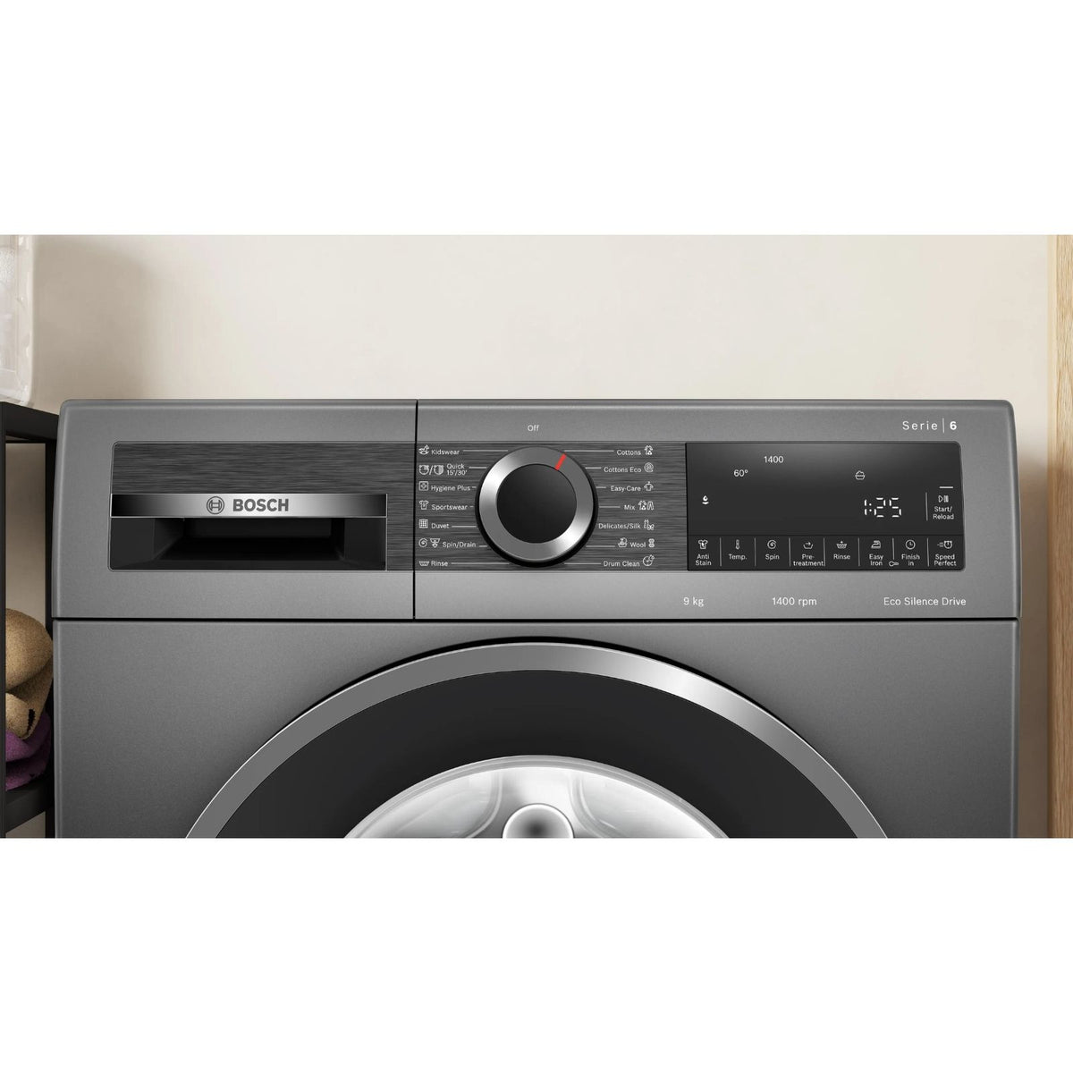 Bosch 博世 WGG2440RHK 9kg 1400轉 Series 6 前置式洗衣機 機頂