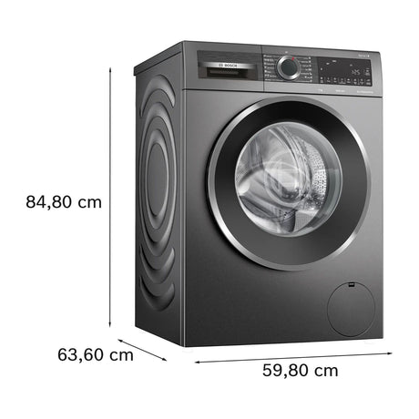 Bosch 博世 WGG2440RHK 9kg 1400轉 Series 6 前置式洗衣機 尺寸圖