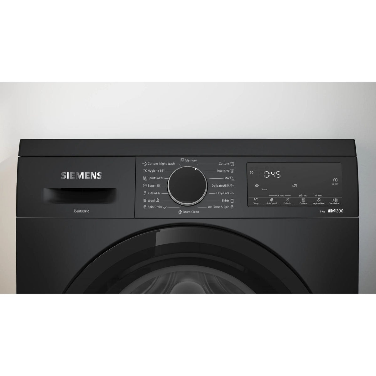 Siemens 西門子 WH43E20ZHK 9公斤 1300轉 iQ300 前置式洗衣機 機頂