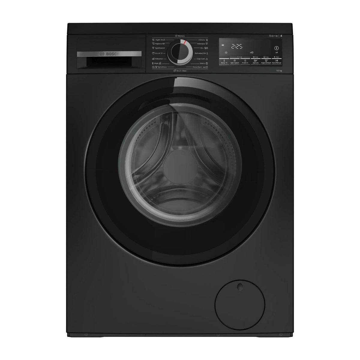 Bosch 博世 WHE2530ZHK 10kg Series 4 纖巧型前置式洗衣機