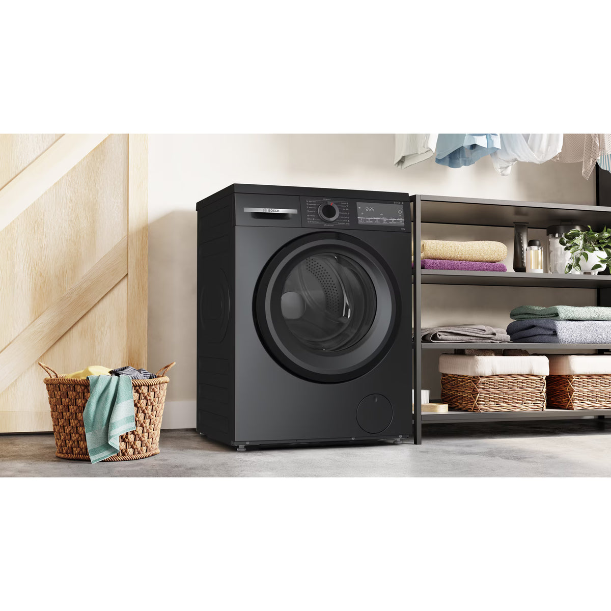 Bosch 博世 WHE2530ZHK 10kg Series 4 纖巧型前置式洗衣機