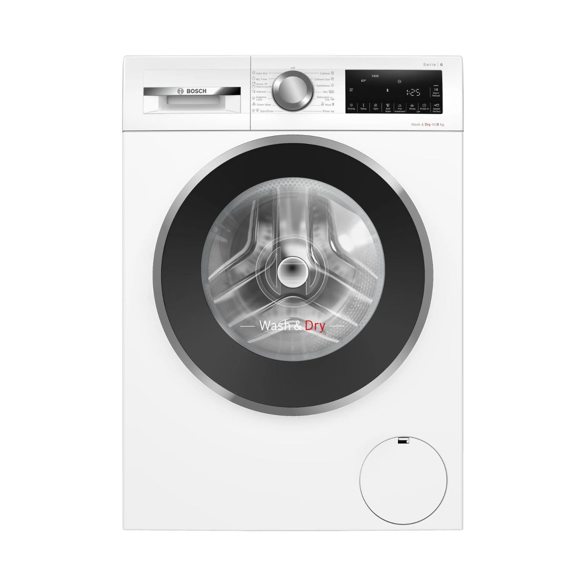 Bosch 博世 WNG254YDHK 9kg/6kg 1400轉 Series 6 前置式洗衣乾衣機