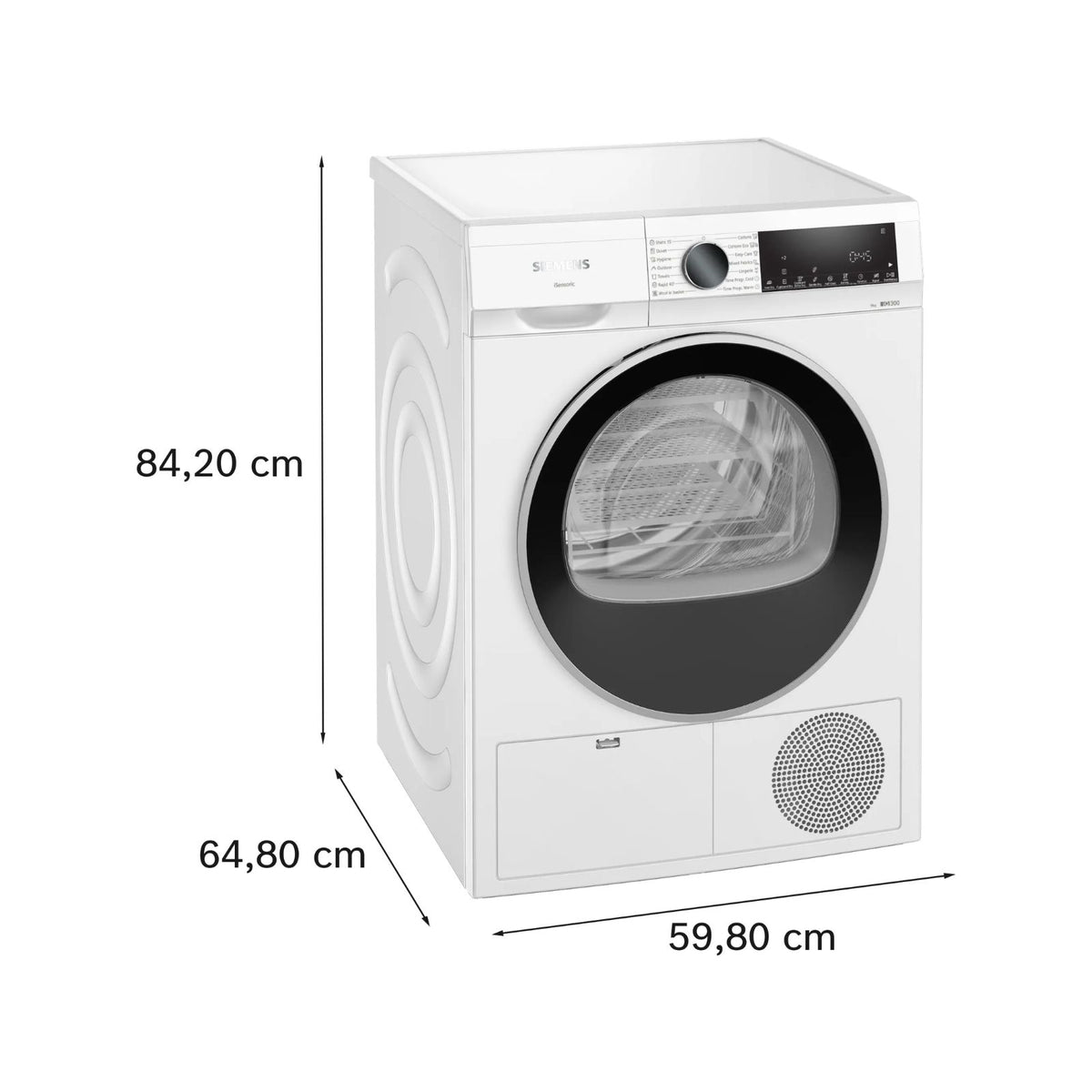 Siemens 西門子 WP40A2X0HK 9kg iQ300 冷凝式乾衣機