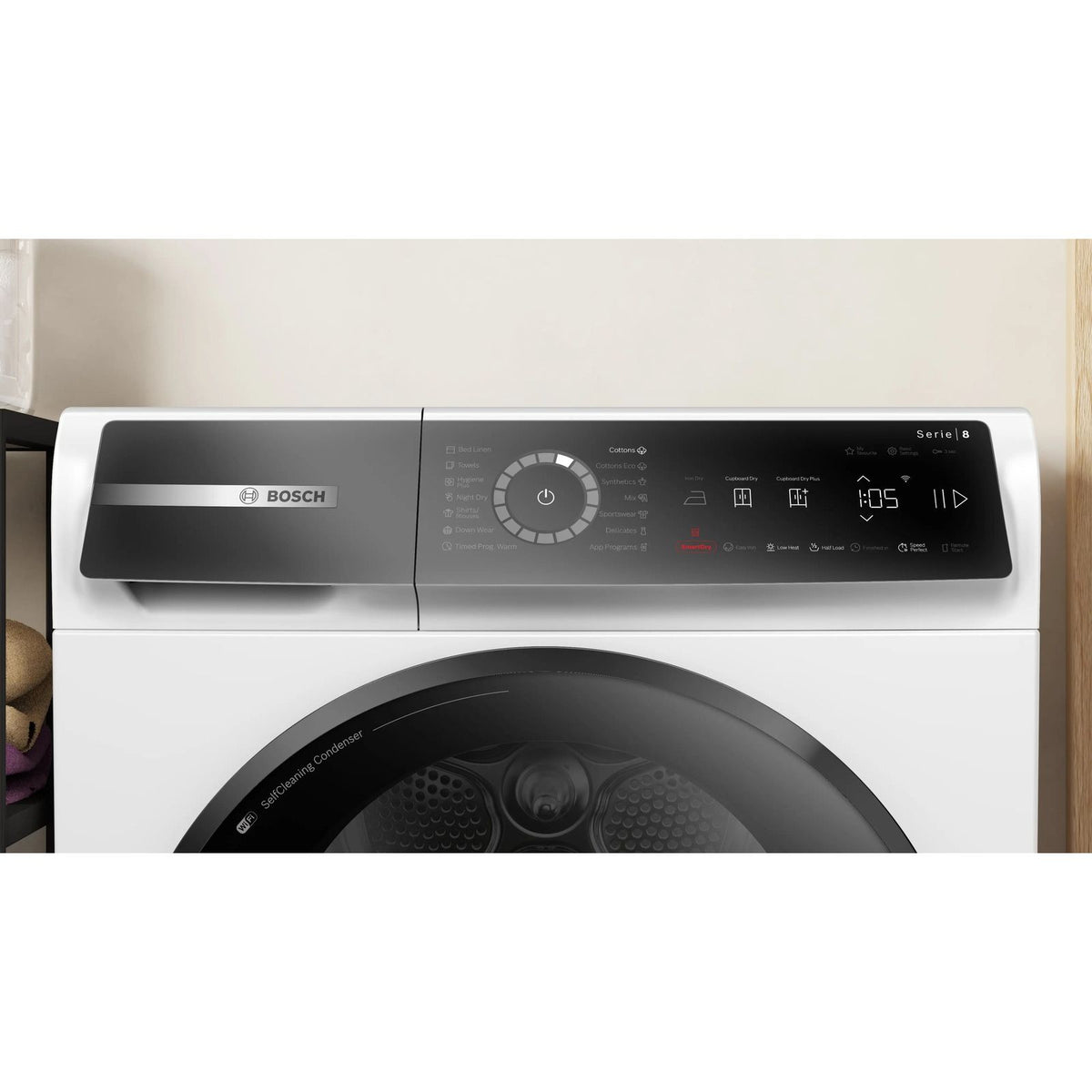 Bosch 博世 WQB246D1HK 9kg Series 8 熱泵式冷凝乾衣機