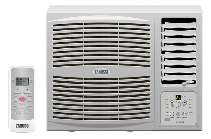 Zanussi ZWACR0923V 1HP R32 Inverter Window Air Conditioner (with remote control) 