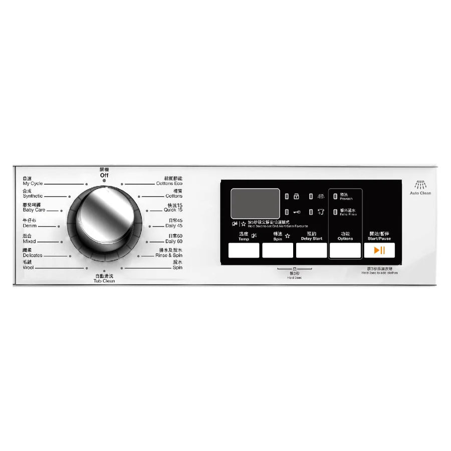 Zanussi 金章 ZWF8045D2WA 8公斤1400轉前置式洗衣機