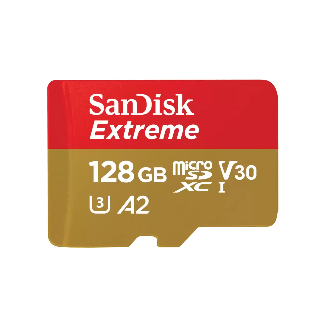 Sandisk Extreme 128GB A2 V30 U3 UHS-I microSDXC 記憶卡 (SDSQXAA-128G-GN6GN)