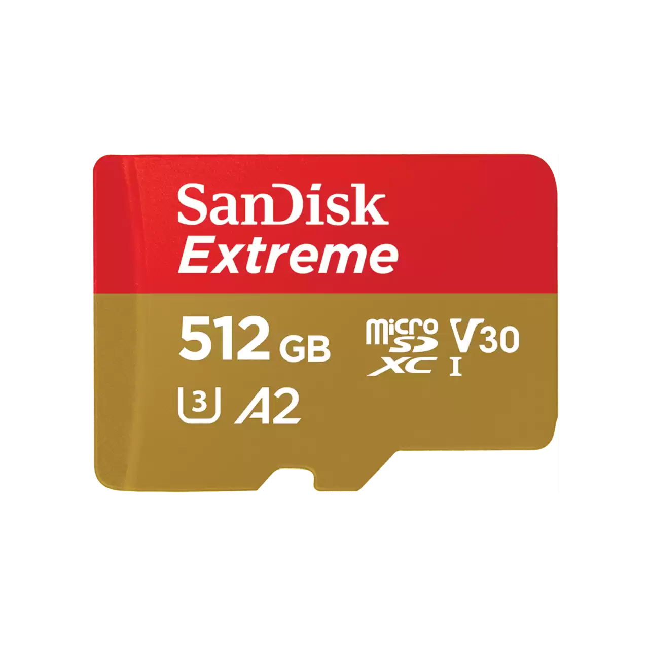 Sandisk Extreme 512GB A2 V30 U3 UHS-I microSDXC 記憶卡 (SDSQXAV-512G-GN6MN)