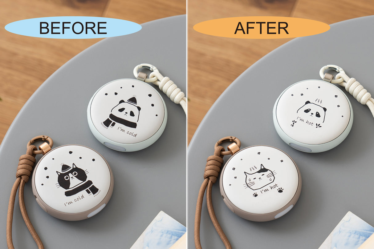 Life on Products LCAEA014 LED溫感變色暖手寶