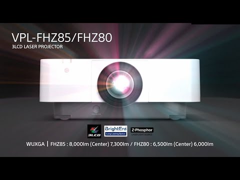 Sony 索尼 VPL-FHZ80 3LCD 商用雷射投影機