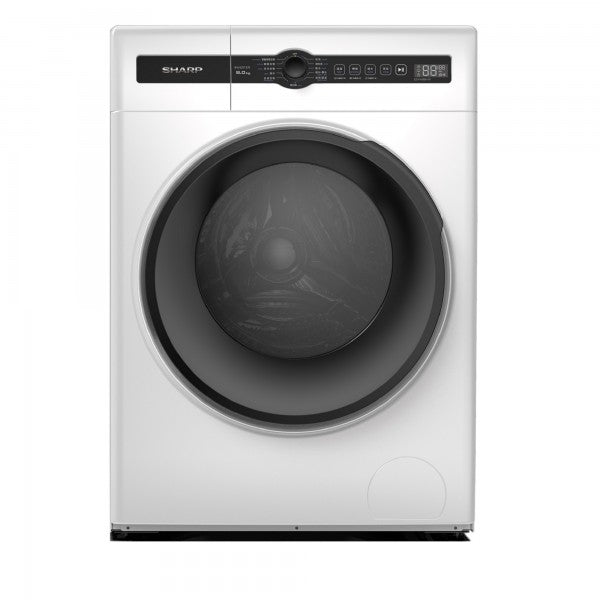 Sharp 聲寶 ES-FH8BH-W 8公斤 1200轉 前置式洗衣機