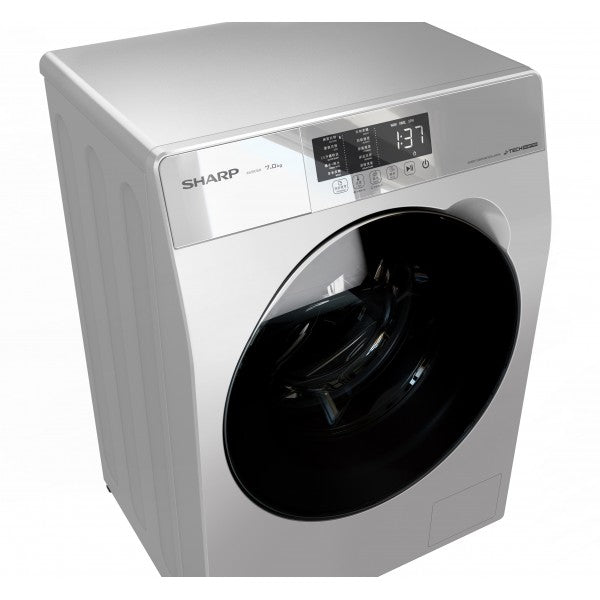 Sharp 聲寶 ES-W700K-W 7公斤 1000轉 前置式洗衣機