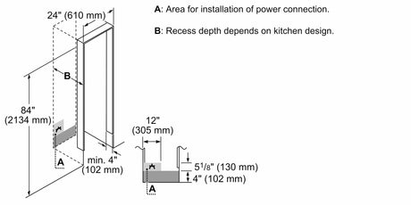 Siemens 西門子 CI24RP02 356L iQ700 嵌入式單門冷藏櫃 - Fever Electrics 電器熱網購平台