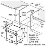 Siemens 西門子 HB533ABR0H iQ300 嵌入式焗爐 - Fever Electrics 電器熱網購平台