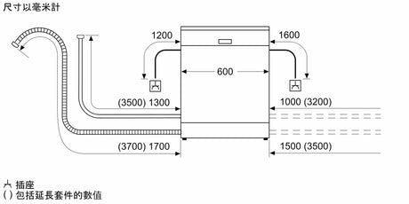 Siemens 西門子 SN23IW60MT iQ300 60厘米 獨立式洗碗機 - Fever Electrics 電器熱網購平台