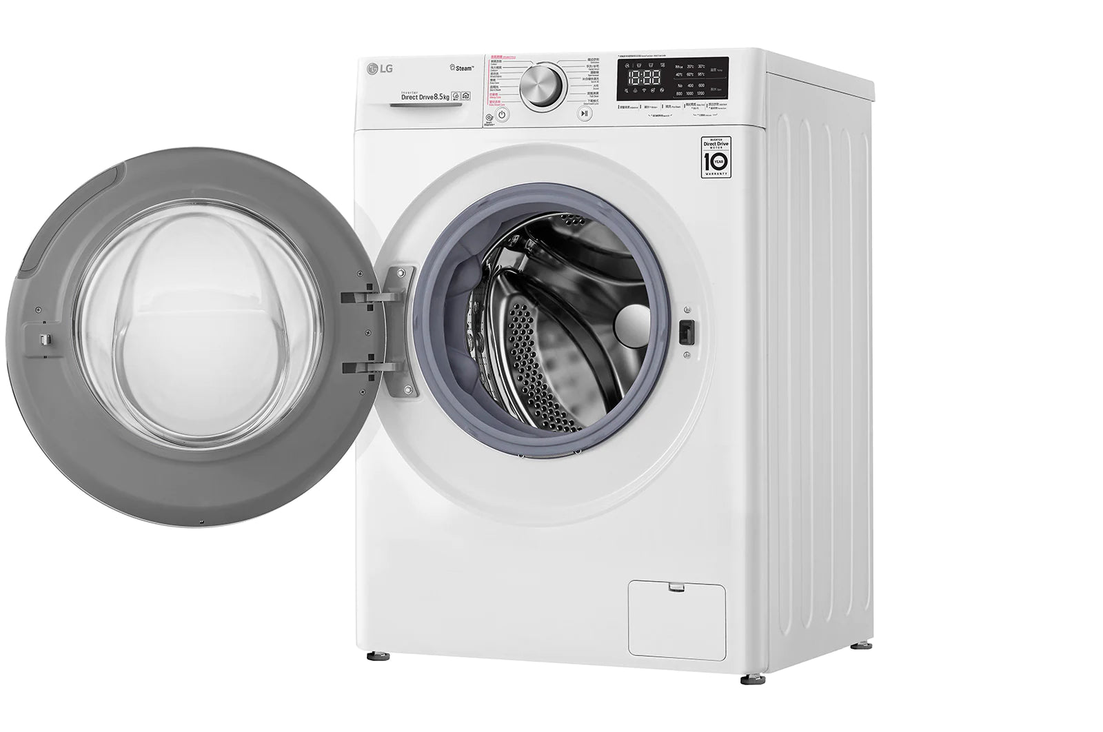 LG 樂金 F-12085V4W 8.5公升 1200轉 人工智能洗衣機