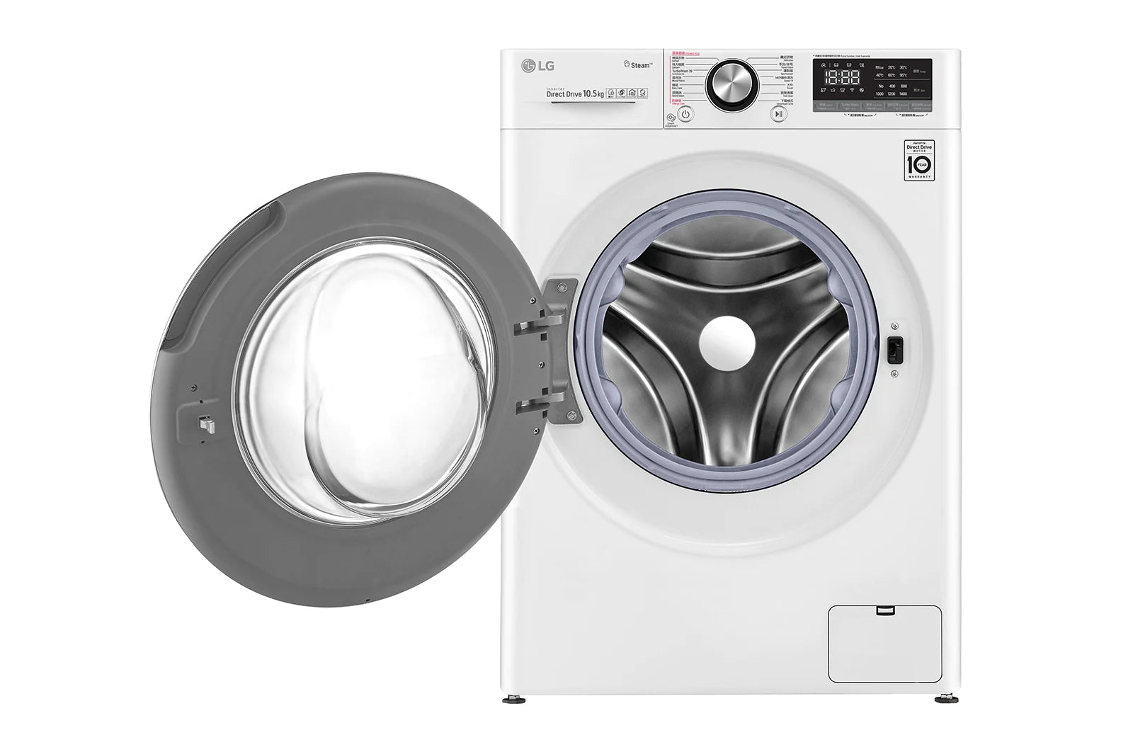 LG 樂金 F-14105V2W 10.5公升 1400轉 人工智能洗衣機