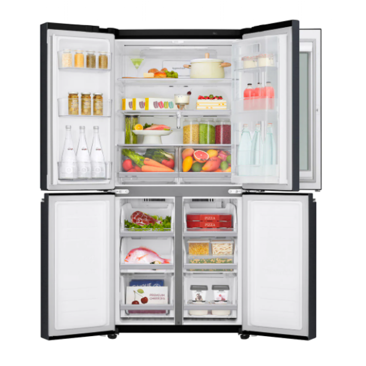 LG F521MC78 458L InstaView Door-in-Door Refrigerator