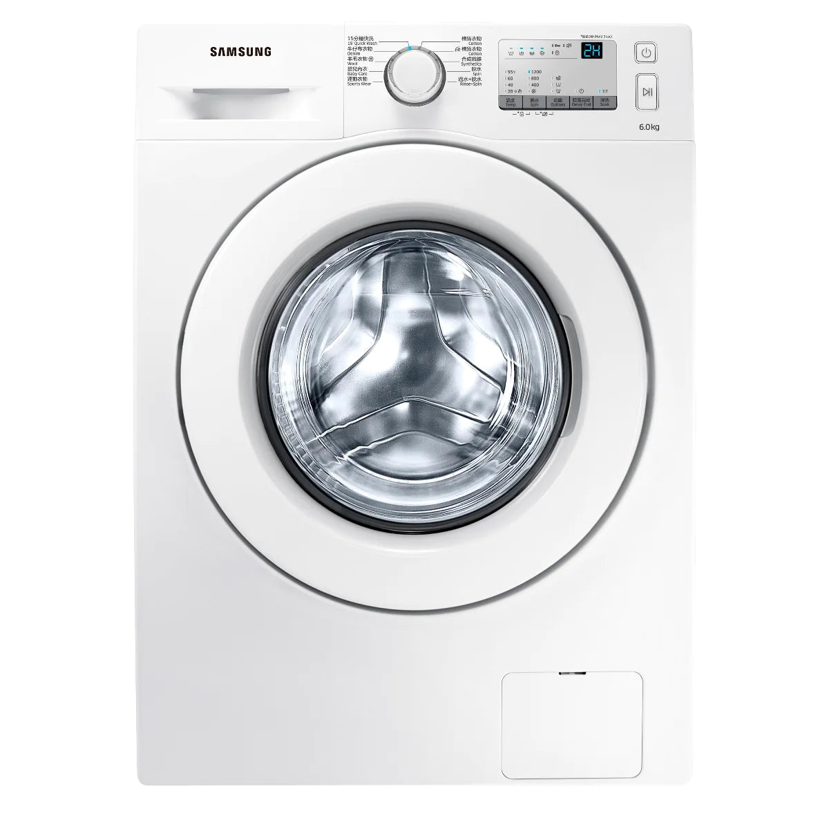 Samsung 三星 WW60J3263LW/SH 6公斤1200轉前置式洗衣機
